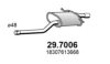 MINI 18307613668 End Silencer